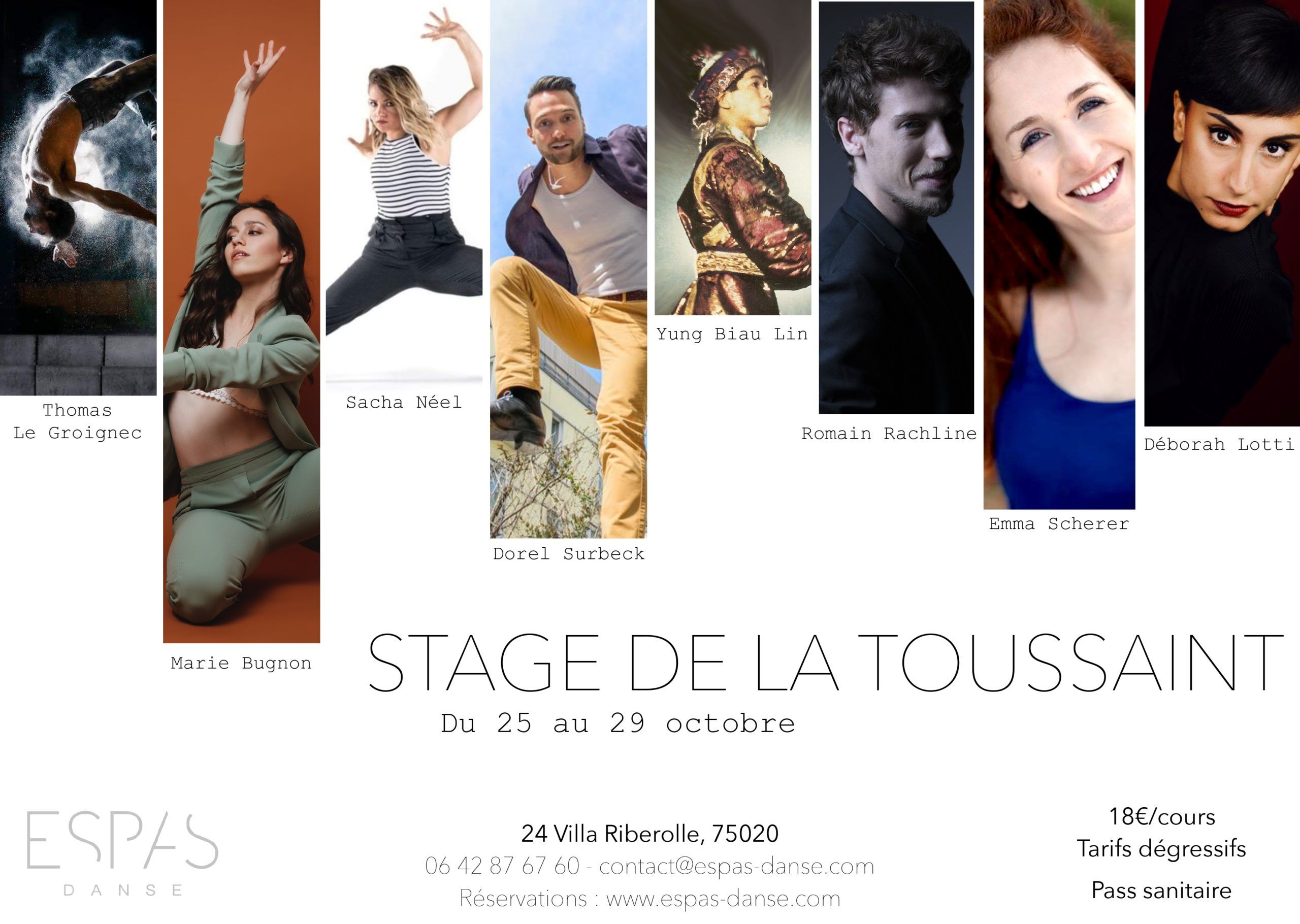 Stage Toussaint – Espas Danse